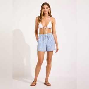 Seafolly Stripe Beach Short Size M